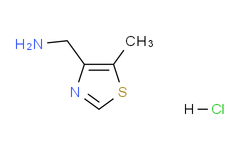 CAS No. 1956324-55-2, (5-Methylthiazol-4-yl)methanamine hydrochloride