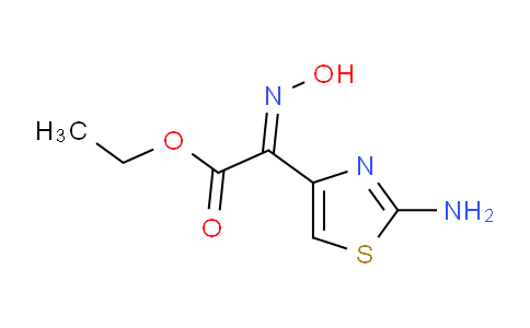 CAS No. 60845-81-0, Ethyl 2-(2-aminothiazol-4-yl)-2-(hydroxyimino)acetate