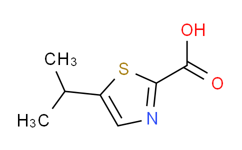 CAS No. 1179337-78-0, 5-Isopropylthiazole-2-carboxylic acid