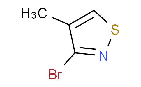 CAS No. 1174132-75-2, 3-Bromo-4-methylisothiazole
