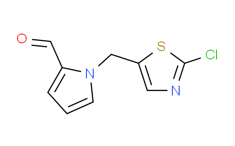 CAS No. 692287-27-7, 1-((2-Chlorothiazol-5-yl)methyl)-1H-pyrrole-2-carbaldehyde