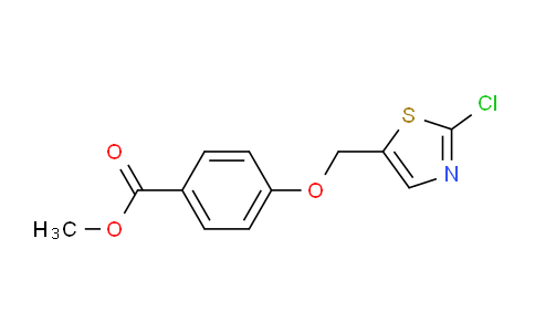 CAS No. 339105-21-4, Methyl 4-((2-chlorothiazol-5-yl)methoxy)benzoate