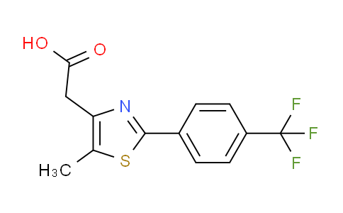 MC786028 | 924868-88-2 | 2-(5-Methyl-2-(4-(trifluoromethyl)phenyl)thiazol-4-yl)acetic acid