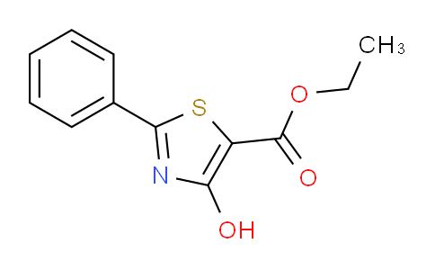 CAS No. 70547-29-4, Ethyl 4-hydroxy-2-phenylthiazole-5-carboxylate