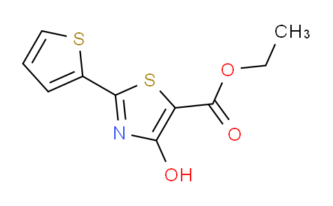 CAS No. 924869-00-1, Ethyl 4-hydroxy-2-(thiophen-2-yl)thiazole-5-carboxylate