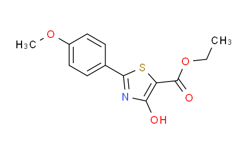 CAS No. 924869-01-2, Ethyl 4-hydroxy-2-(4-methoxyphenyl)thiazole-5-carboxylate