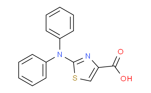 CAS No. 937601-81-5, 2-(Diphenylamino)thiazole-4-carboxylic acid