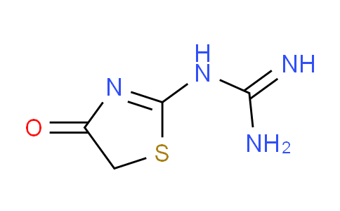 CAS No. 41812-62-8, 1-(4-oxo-4,5-Dihydrothiazol-2-yl)guanidine