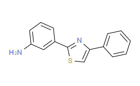 CAS No. 134811-95-3, 3-(4-Phenyl-thiazol-2-yl)-phenylamine