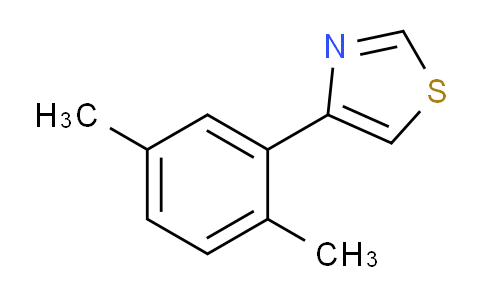 CAS No. 383143-39-3, 4-(2,5-Dimethylphenyl)-1,3-thiazole
