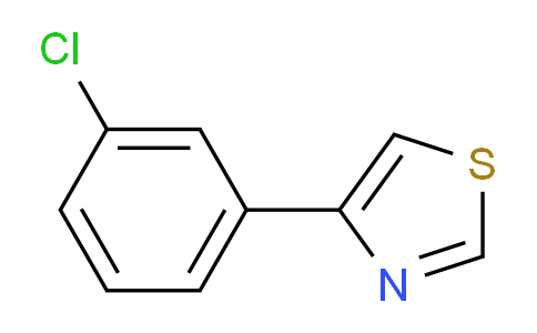 CAS No. 383145-27-5, 4-(3-Chlorophenyl)-1,3-thiazole
