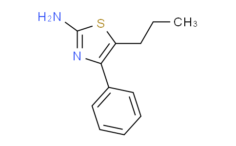 CAS No. 676348-30-4, 4-Phenyl-5-propyl-thiazol-2-ylamine