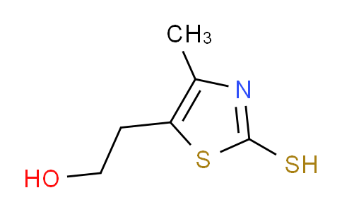 CAS No. 1124-01-2, 2-(2-mercapto-4-methylthiazol-5-yl)ethan-1-ol