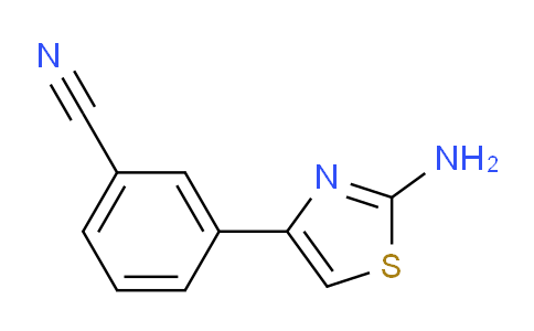 CAS No. 202664-32-2, 3-(2-Aminothiazol-4-yl)benzonitrile