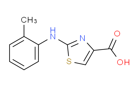 CAS No. 165682-76-8, 2-o-Tolylamino-thiazole-4-carboxylic acid