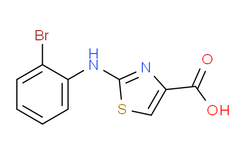 CAS No. 728918-56-7, 2-(2-Bromo-phenylamino)-thiazole-4-carboxylic acid