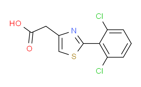 CAS No. 757192-72-6, 2-(2-(2,6-Dichlorophenyl)thiazol-4-yl)acetic acid