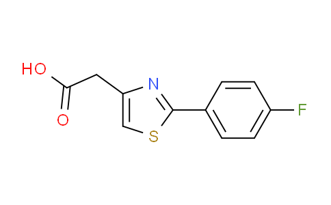 CAS No. 17969-24-3, 2-(2-(4-fluorophenyl)thiazol-4-yl)acetic acid
