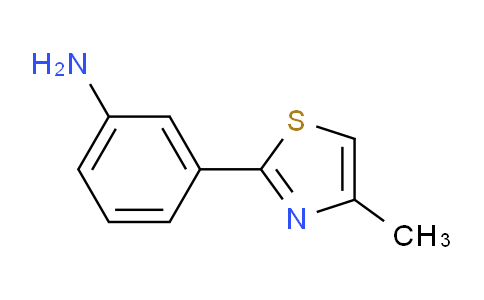CAS No. 134811-93-1, 3-(4-Methylthiazol-2-yl)aniline