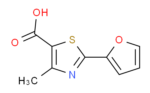 CAS No. 886501-68-4, 2-(Furan-2-yl)-4-methylthiazole-5-carboxylic acid