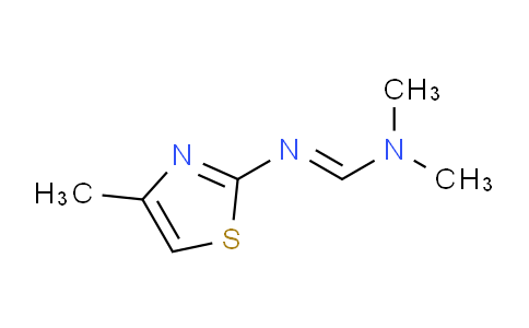 CAS No. 174208-97-0, N,N-Dimethyl-N'-(4-methylthiazol-2-yl)formimidamide