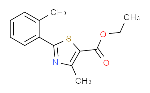 CAS No. 54001-11-5, Ethyl 4-Methyl-2-(2-methylphenyl)thiazole-5-carboxylate