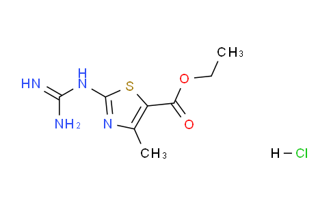 CAS No. 131184-96-8, Ethyl 2-carbamimidamido-4-methyl-1,3-thiazole-5-carboxylate hydrochloride