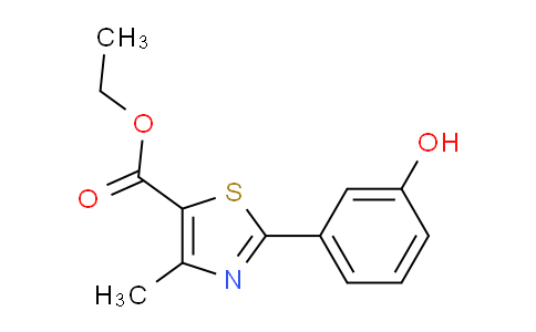 CAS No. 209538-87-4, Ethyl 2-(3-Hydroxyphenyl)-4-methylthiazole-5-carboxylate