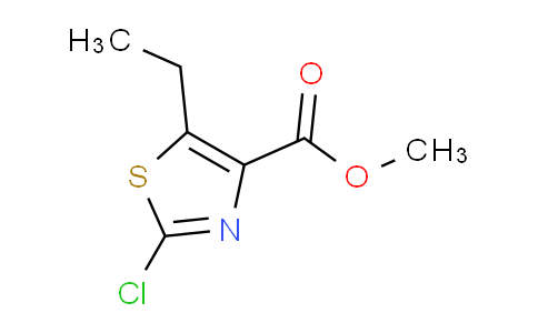 CAS No. 1219632-45-7, Methyl 2-chloro-5-ethylthiazole-4-carboxylate