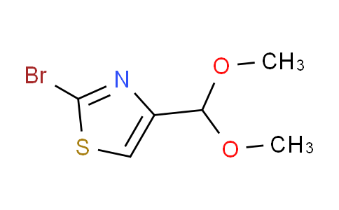 CAS No. 1313399-79-9, 2-Bromo-4-(dimethoxymethyl)-1,3-thiazole