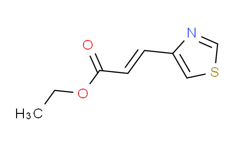 CAS No. 111601-00-4, (E)-Ethyl 3-(thiazol-4-yl)acrylate