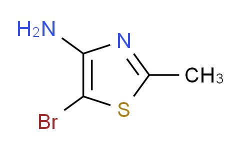 CAS No. 1895240-41-1, 5-bromo-2-methyl-1,3-thiazol-4-amine