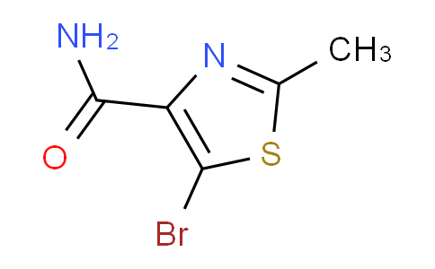CAS No. 936477-33-7, 5-bromo-2-methyl-1,3-thiazole-4-carboxamide