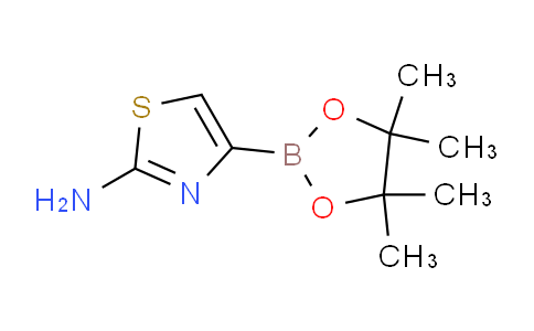 CAS No. 2096335-44-1, 4-(4,4,5,5-tetramethyl-1,3,2-dioxaborolan-2-yl)-1,3-thiazol-2-amine
