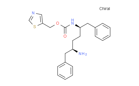 MC786225 | 1004316-18-0 | 1,3-thiazol-5-ylmethyl N-[(2R,5R)-5-amino-1,6-diphenylhexan-2-yl]carbamate