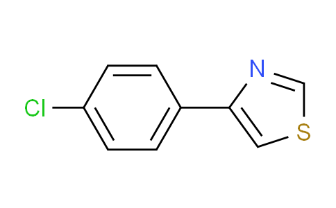 CAS No. 1826-22-8, 4-(4-Chlorophenyl)-1,3-thiazole