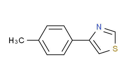 CAS No. 1826-19-3, 4-(4-Methylphenyl)-1,3-thiazole