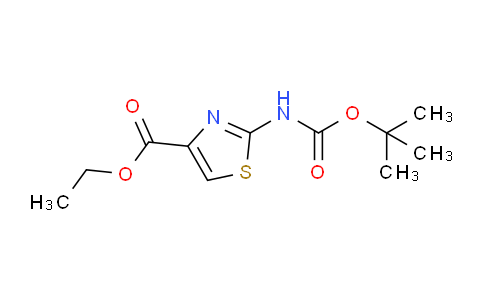 CAS No. 189512-01-4, ethyl 2-[(2-methylpropan-2-yl)oxycarbonylamino]-1,3-thiazole-4-carboxylate