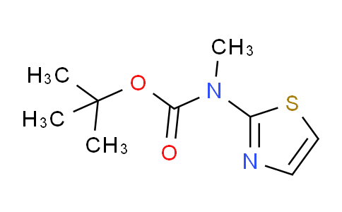 CAS No. 479198-74-8, tert-butyl methyl(thiazol-2-yl)carbamate