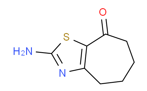 CAS No. 883195-38-8, 2-amino-4,5,6,7-tetrahydro-8H-cyclohepta[d]thiazol-8-one