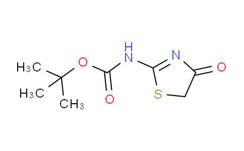 CAS No. 879324-03-5, Carbamic acid, (4,5-dihydro-4-oxo-2-thiazolyl)-, 1,1-dimethylethyl ester