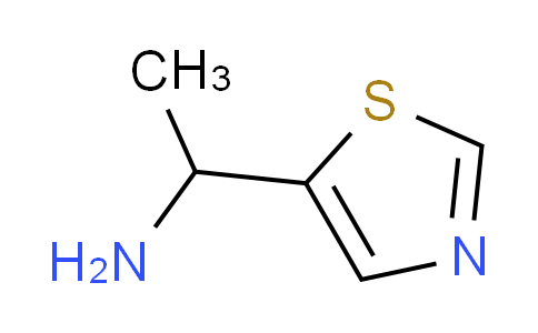 CAS No. 1017480-28-2, 1-(Thiazol-5-yl)ethanamine