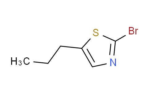 CAS No. 1215072-43-7, 2-Bromo-5-propylthiazole