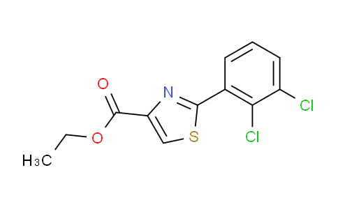 CAS No. 175276-86-5, Ethyl 2-(2,3-dichlorophenyl)thiazole-4-carboxylate