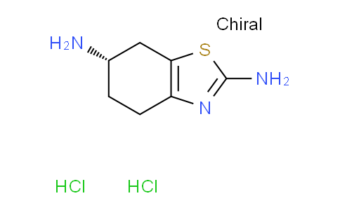 CAS No. 106092-10-8, (S)-4,5,6,7-Tetrahydrobenzo[d]thiazole-2,6-diamine dihydrochloride