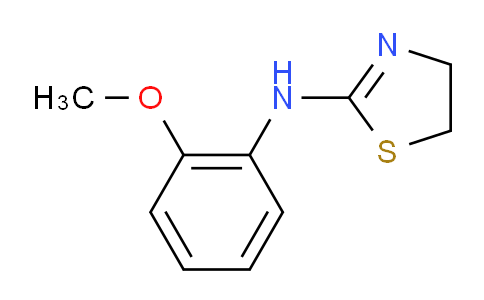 CAS No. 103151-15-1, N-(2-Methoxyphenyl)-4,5-dihydrothiazol-2-amine