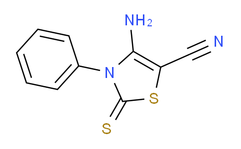 CAS No. 13251-19-9, 4-Amino-3-phenyl-2-thioxo-2,3-dihydrothiazole-5-carbonitrile
