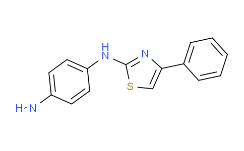 CAS No. 1619-40-5, N1-(4-Phenylthiazol-2-yl)benzene-1,4-diamine