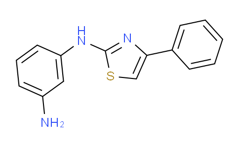 CAS No. 1619-41-6, N1-(4-Phenylthiazol-2-yl)benzene-1,3-diamine