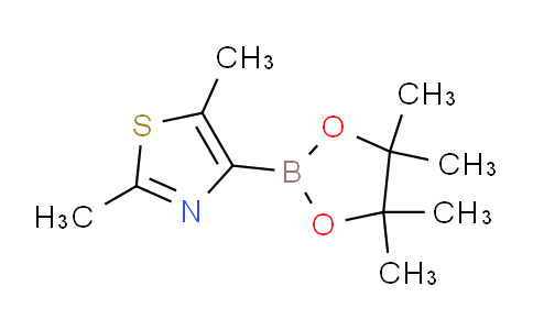 CAS No. 1314306-11-0, 2,5-Dimethylthiaozle-4-boronic acid pinacol ester